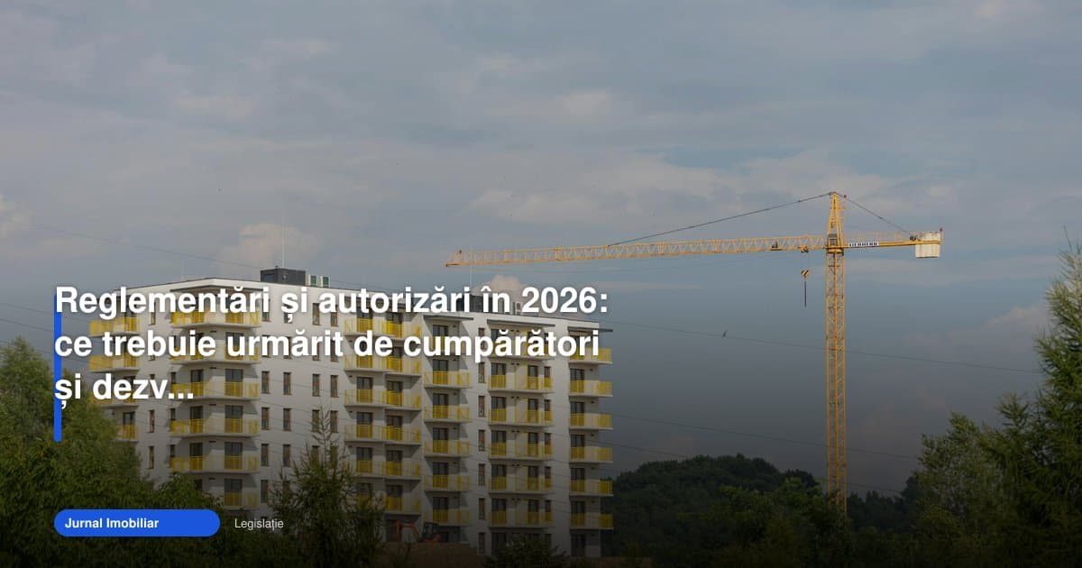 Reglementări imobiliare 2026: ce urmăresc cumpărătorii pe litoral