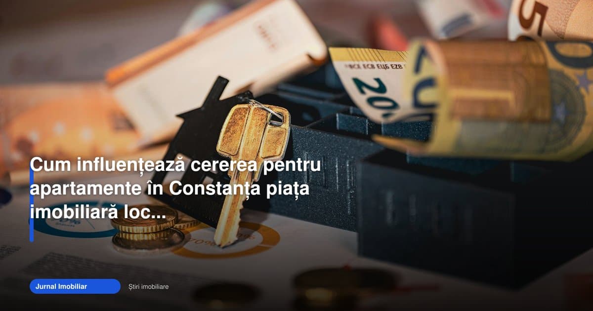 Cererea pentru apartamente schimbă piața imobiliară din Constanța